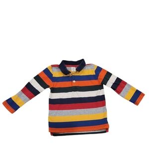 Baby GAP STRIPED RUGBY Long Sleeves 4
